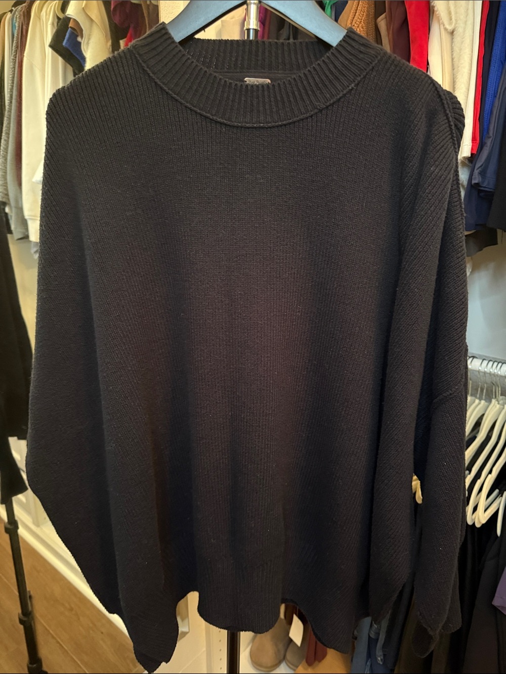 Free People Easy Street Relaxed Oversized Tunic Sweater
